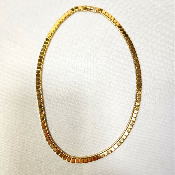 Monet Gold Filled 16" Collar Necklace - Picture 2 of 8